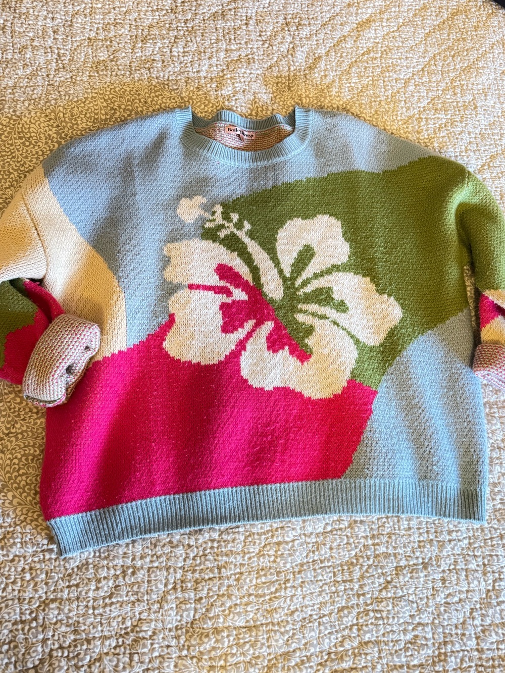 Bailey Rose Floral Colored Sweater